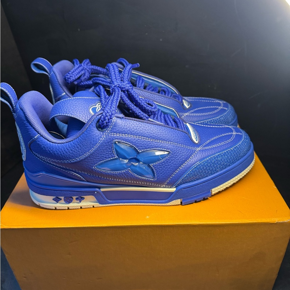 Louis Vuitton skate Blue Men's Shoes